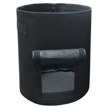 

Potato Planter Bag/Plant Pots,7-Gallon Window Vegetable Planting Grow Bag,Double Layer Premium Breathable Nonwoven Cloth With St