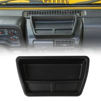 

Panel Storage box Black Accessory Parts Replacement Organizer Dashboard