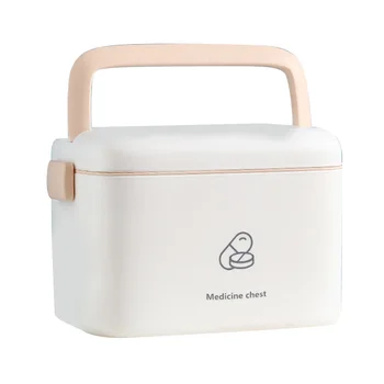 

Portable Home Care Medicine Box First Aid Box Multilayer Plastic Storage Box P7Ding