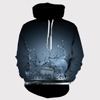 

Hoodie men and women hooded sweatshirt full print 3D fresh fruit wind hooded men's pullover hooded jacket