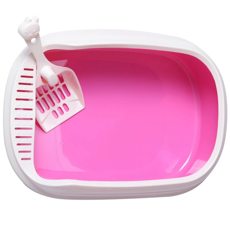 Toilet Bedpan Cat Litter Box Cat Dog Tray Toilet Supply Teddy Anti-Splash Pet Dog Toilette Puppy Indoor Home Plastic Sandbox Cat Toilet Bedpan Cat Litter Box Cat Dog Tray Toilet Supply Teddy Anti-Splash Pet Dog Toilette Puppy Indoor Home Plastic Sandbox Cat