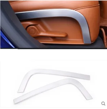 

2 pcs Car Glossy Rear Row Seat Decoration Strips Trim for Maserati Levante 2017-2018 Seat Decoration Strips Trim Car Styling