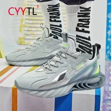 

CYYTL Men's Sneakers Breathable Blade Running Teen's Shoes Walking Comfortable Fashion Tennis Sports Workout Casual Trainers