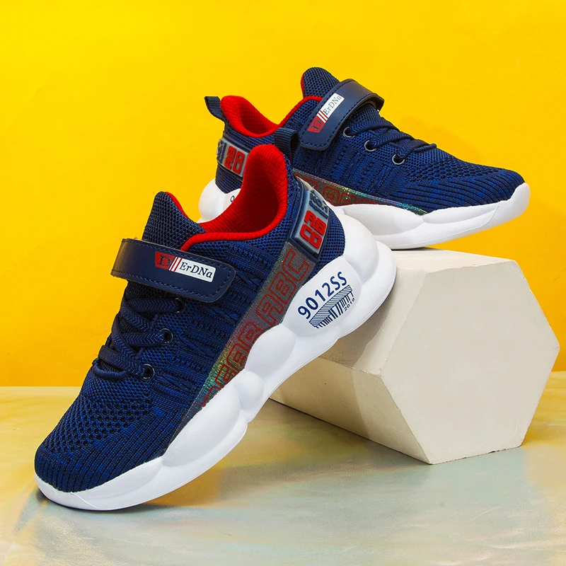 

Spring/Autumn Kids Sport Running Shoes Children Fashion Boy Shoes Child Designer Sneakers Red Toddler Boys Girls Breathable Shoe