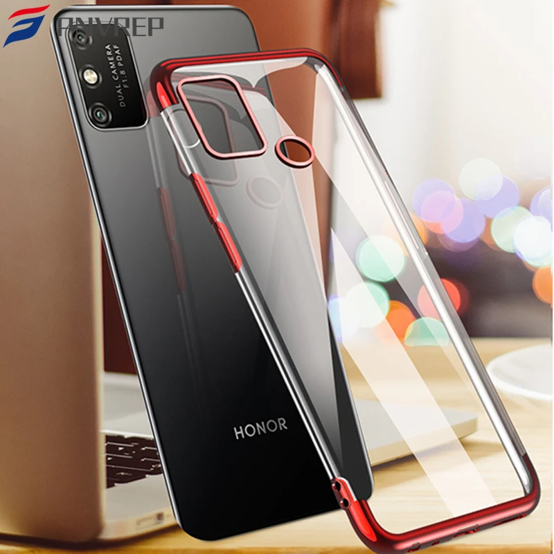 Прозрачный чехол с покрытием для Huawei Honor 9A 9X PRO PREMIUM 9S 9C 9 LITE 8A Prime 8S 8C 8X 8 Lite модный
