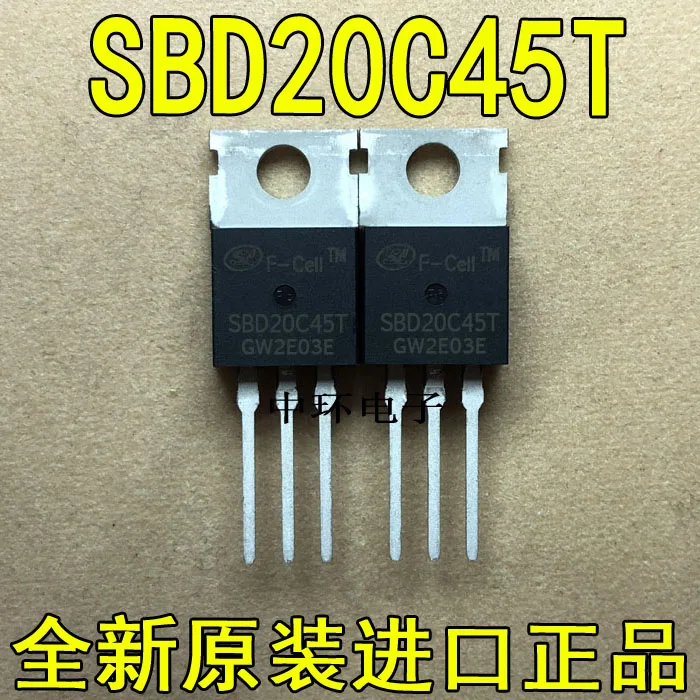 10 шт./лот SBD20C45T 20A 45Vx m y