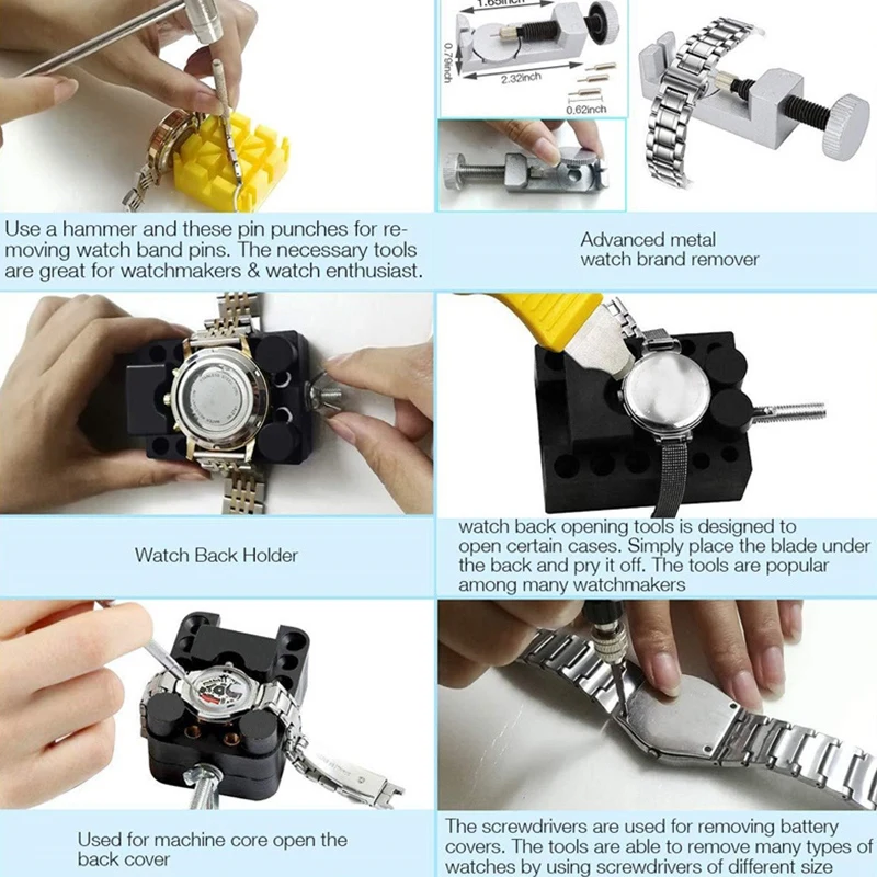 Repair Tool Tool To Open Watches To Replace Batteries 150 Pieces