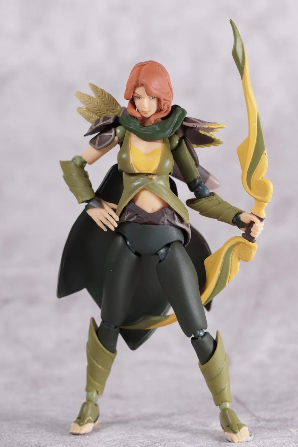  Yaya Anime Dota 2 windranger Figma Sp-070 Windrunner Mobile Garage Kit Model