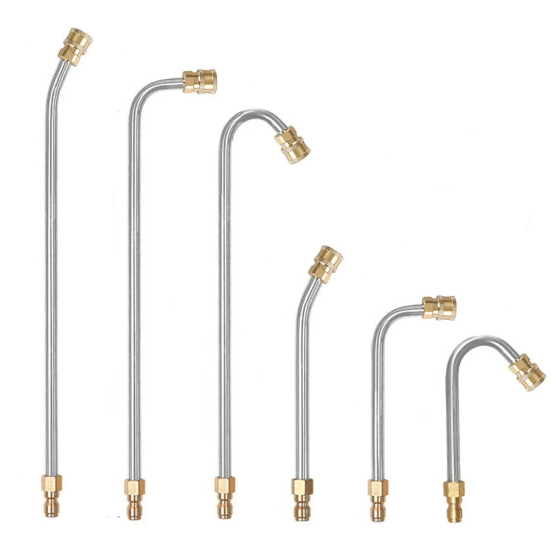 

High Pressure Washer Extension Gutter Cleaner Attachment Accessory 1/4"Quick Connect Washer Gutter Rod For Lance Wand