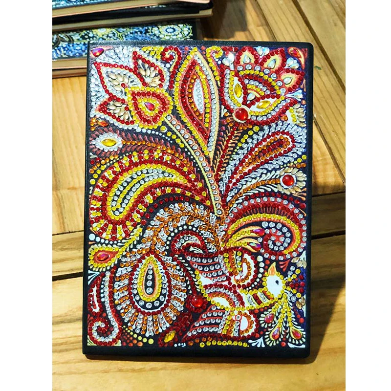 

Special Shaped Diamond Painting New Arrival Notebook Unfinished Diamond Embroidery 64 Pages A5 Diary Book Mosaic Pictures Gifts
