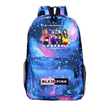 

Kpop BLACKPINK Backpack Sac A Dos Enfant Primary School Backpacks Kids Bags for Children Plecak School Bags for Teenage Girls