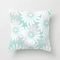 Super Hot Hipster Light Blue Green Mint Cushion Cases Modern Geometry Print Boho Decorative Pillowcase Sofa Couch Throw Pillows 3