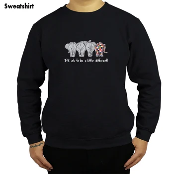 

Its Oke To Be A Little Different ! - Elephant hoodie shubuzhi autumn winter New Men Funny Casual Brand Top Homme Suit sbz8013