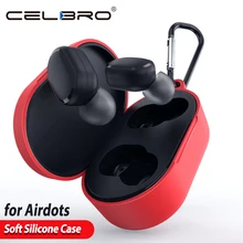 Мягкий силиконовый чехол из ТПУ для Xiaomi mi Airdots Red mi Airdots чехол Tws чехол s для Red mi-airdots защитные чехлы Coque Funda, чехол
