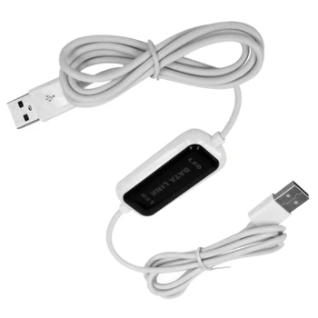 

Usb 2.0 Pc To Pc Online Share Synchronization Net Link Data Transfer Direct Bridge 165cm Led Cable Easy Copy Between 2 Computer