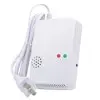 Detector de Gas y Combustible independiente con enchufe europeo, Sensor LPG LNG, alarma de fuga de Gas Natural para seguridad del hogar