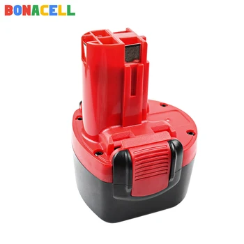

Bonacell 9.6V 3.0Ah NI-MH BAT048 Rechargeable Battery for Bosch PSR 960 BH984 BAT119 BAT100 BAT001 BPT1041 BH974 2607335260 Tool