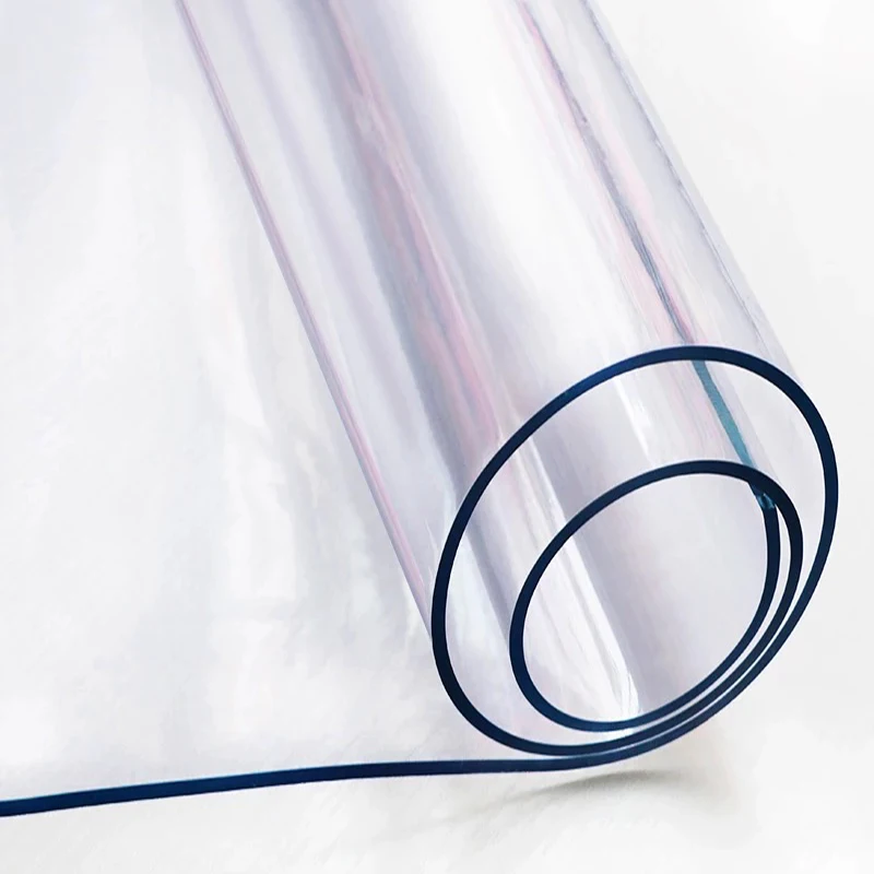 BALLE круглая прозрачная скатерть из ПВХ водонепроницаемая для стола мягкое стекло