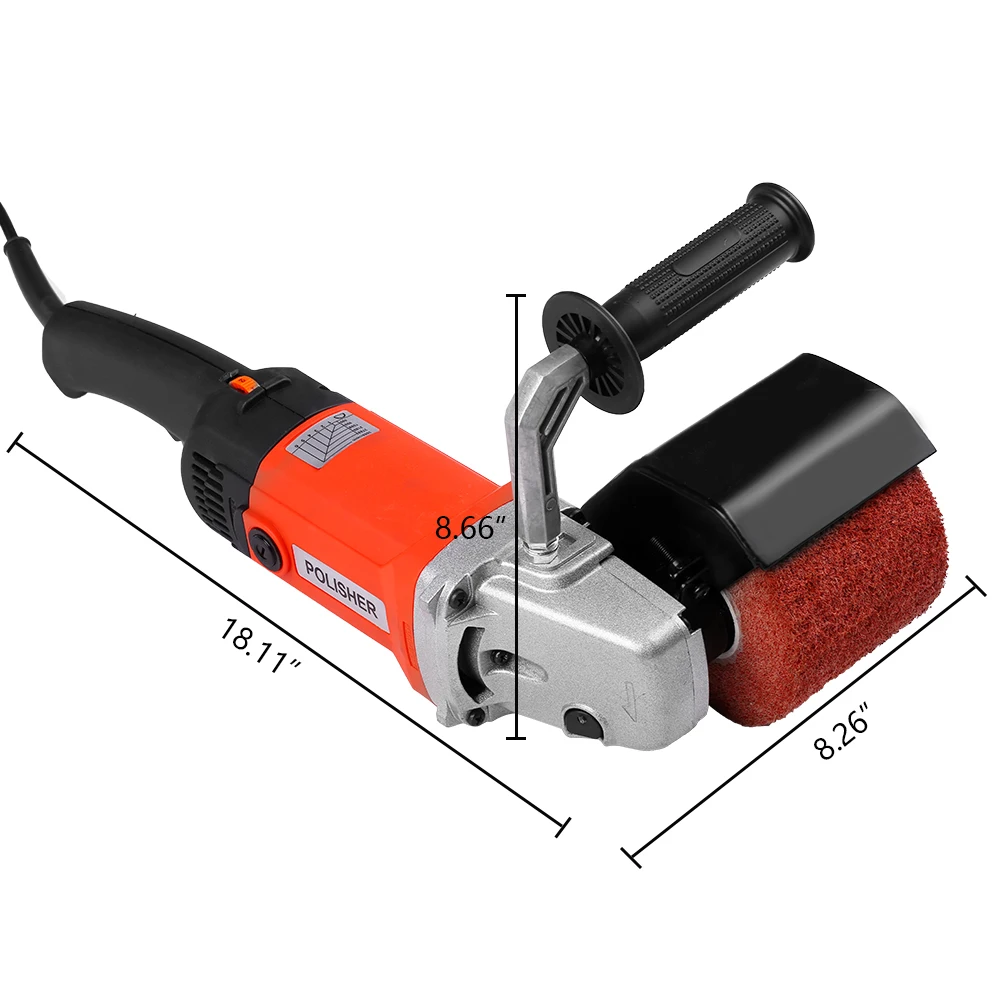 Многофункциональный портативный шлифовальный станок 6 с переменной скоростью 1400 Вт 220-230 в электрическое средство для полирования полировальная машина реставратор поверхности