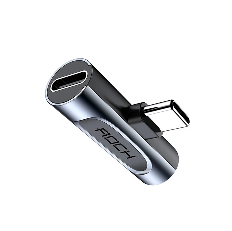

Rock Type C to Type-c & 3.5mm audio Cable USB C Aux Adapter Female Headphone Jack Aux Splitter USB-c Charging For mobile phone