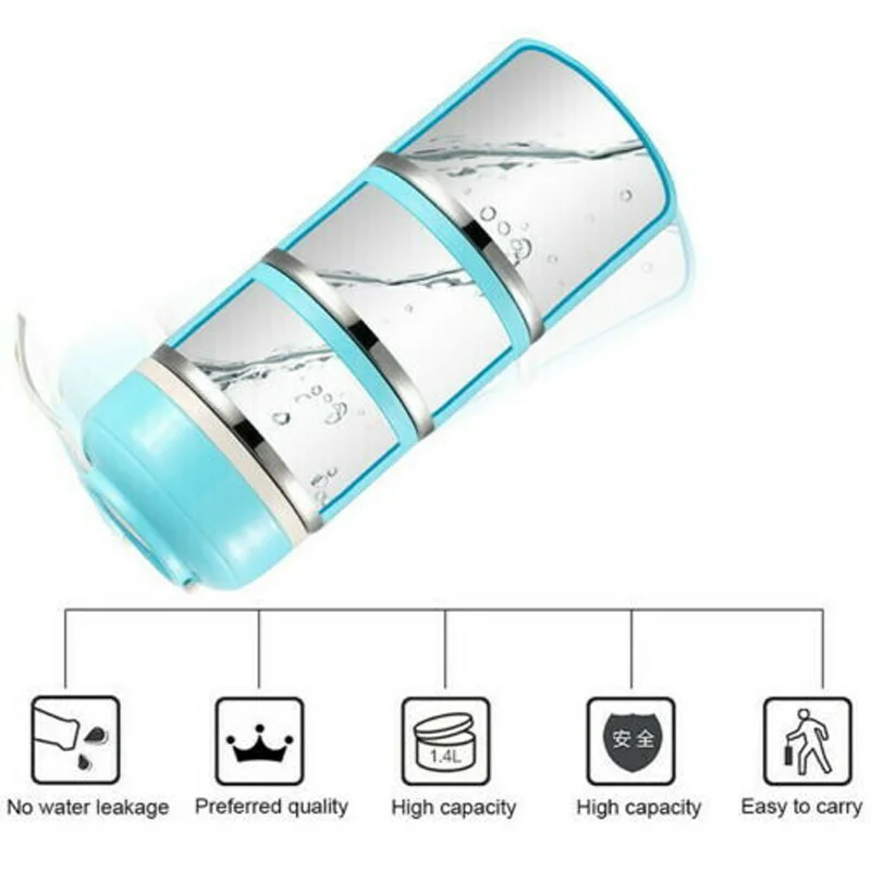 

Lunch Box Bento Heat Food Container Portable Compact Food Warmer 1-4 Layer