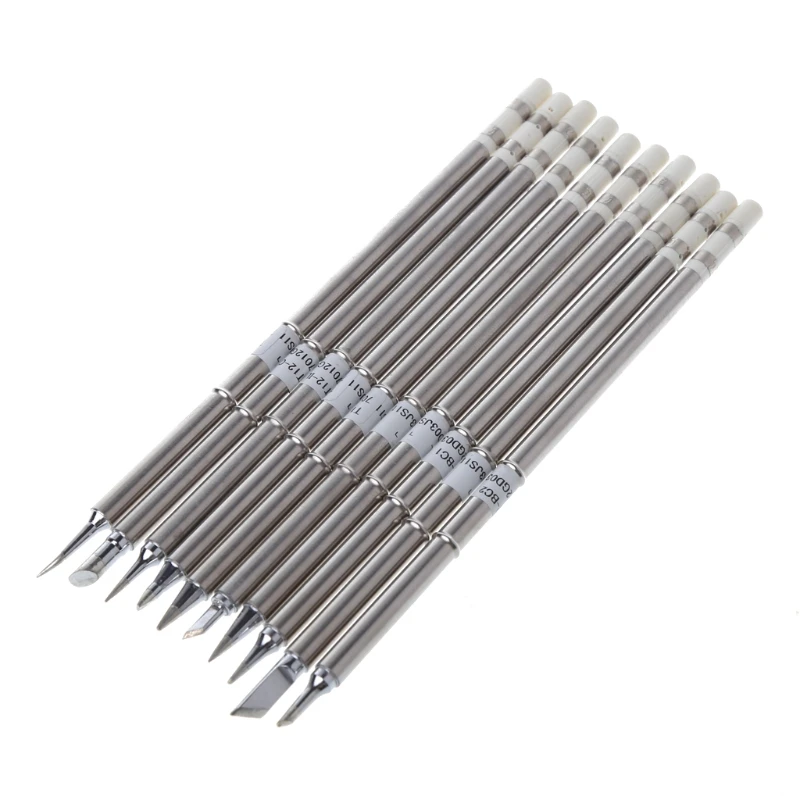 10 шт. T12 B2 D24 C4 ILS JL02 KU K BC2 BL BC1 15 см наконечники паяльника для паяльной станции Hakko FX 951