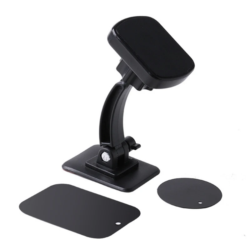 mobile phone holder Car Mobile Phone Holder Universal 360 Degree Rotating Adjustable Paste Magnet Stand Bracket Car Holder Below 6 Inches Phones bedside phone holder