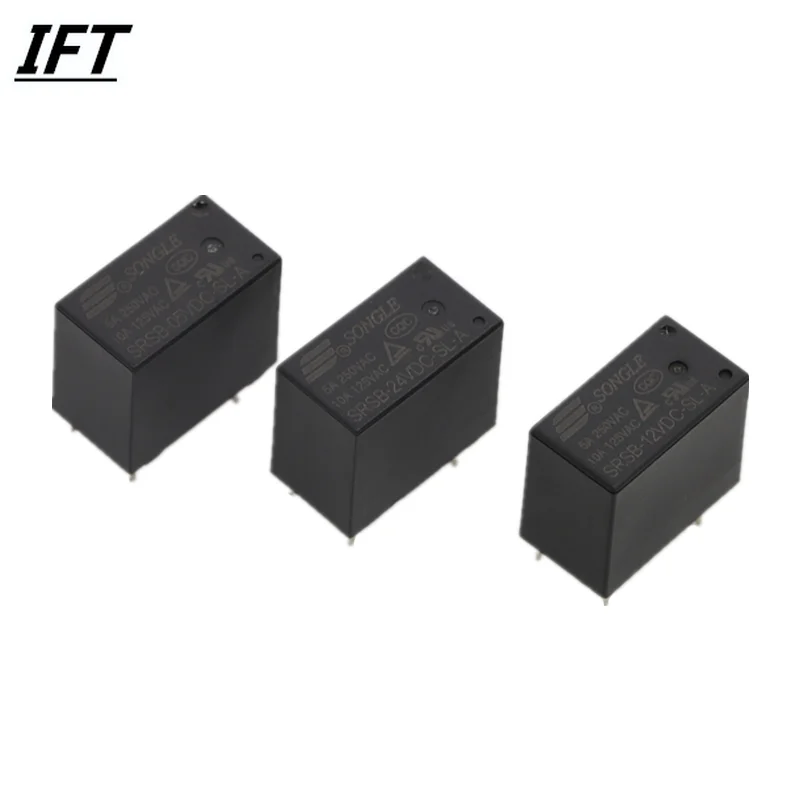 5 шт. 4PIN силовые реле SRSB-05VDC-SL-A SRSB-12VDC-SL-A 5В 12В 24В 5А SRSB-24VDC-SL-A | Обустройство дома