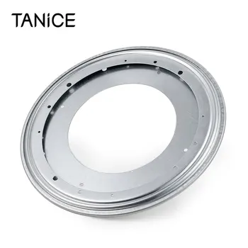 

TANiCE 12" Swivel Turntable Bearing Heavy Duty Lazy Susan Bearing For Cake Decorating TV Computer Monitor Turntables Galvanised