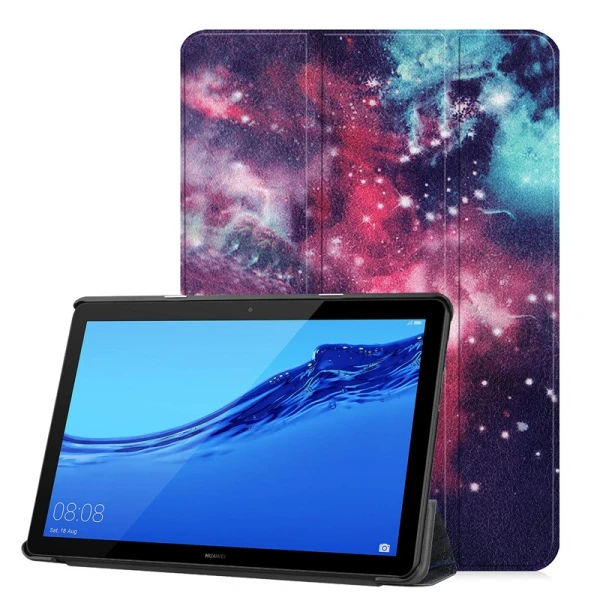 galaxy Новое поступление чехол для huawei MediaPad T5 10 ''AGS2-W09/L09/L03/W19 чехол для huawei Mediapad T5 10 дюймов планшет 10,1" Чехол - Цвет: galaxy