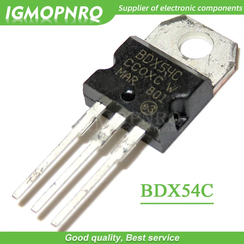 10pcs/lot BDX54C BDX54 TO220 transistor New Original Free Shipping | Электронные компоненты и принадлежности