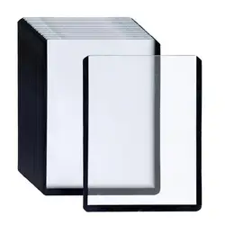 25 Pieces Card Sleeves Collection Card Sleeves For Baseball Card Protective Trading Card Holder For Trading Cards Sports Card