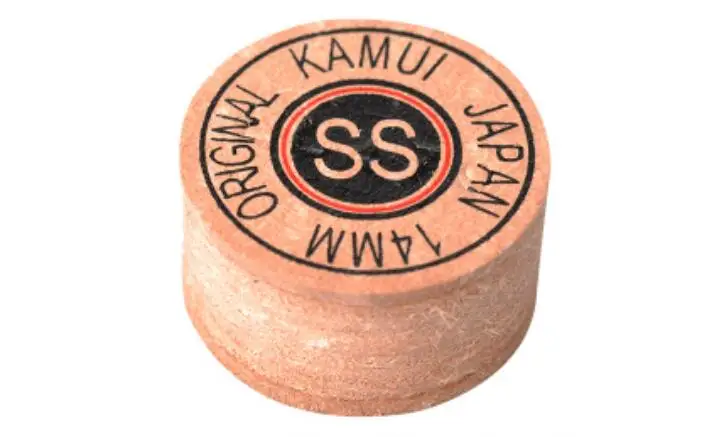 KAMUI бильярдный кий 11 мм/14 мм наконечник высокого качества 6/8 слоев H/M/S твердость бильярд, наконечник с прозрачными прочными бильярдными аксессуарами - Цвет: yellow-SS-14mm