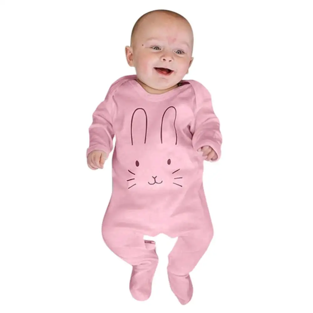 Комбинезон для новорожденных девочек и мальчиков с рисунком кролика; комбинезон для подвижных игр; Recien Nacido Neonato Recem Nascido Infantil Menina; одежда