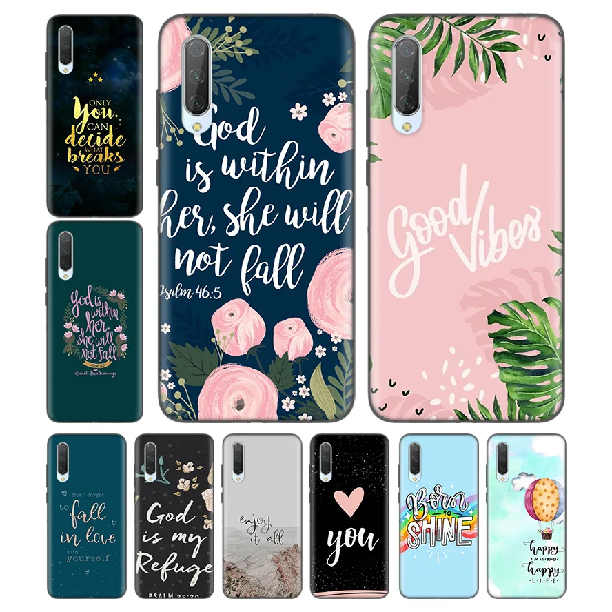 

Silicone Case For Xiaomi Redmi Note 7 7A 7S 6 6A 5 K20 Mi A1 A2 A3 8 9T CC9 CC9E Lite Pro F1 GO Cover Bible verse Christ Christi