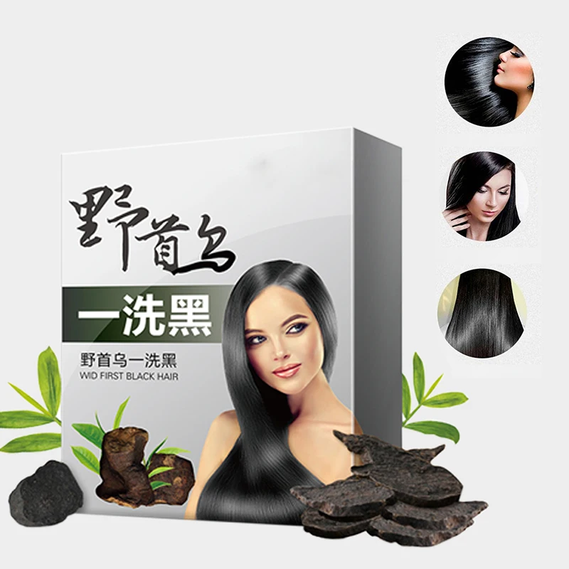 

Hair Makeup Brand Black Hair Shampoo Grey Hair Removal Dye Hair Color Washing Black Coloring
