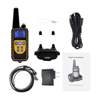 

Electric Pet Fencing System Dog Shock Collar With Remote Control Waterproof Electric For Large Dog Pet Training Device