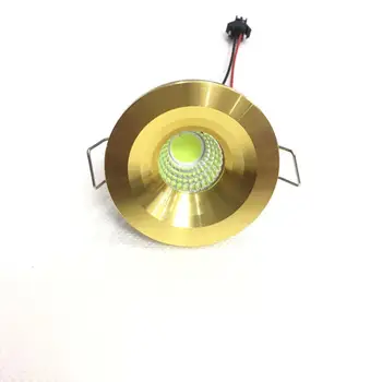 

1Stück 3 W LED Mini Einbauleuchte Rund verstellbarer Spot Deckenlampe 95-265 V LED-Schrankleuchte