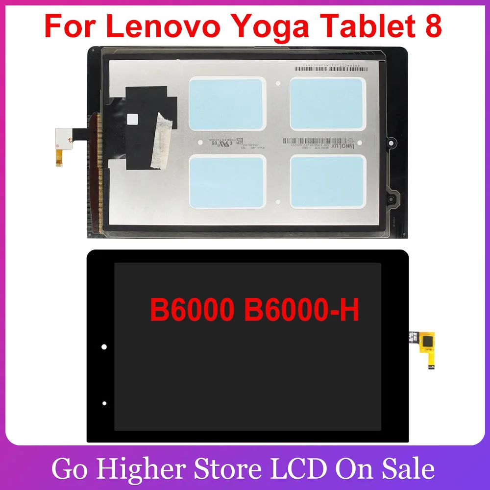 Для Lenovo Yoga Tablet 8 ЖК-дисплей сенсорный экран дигитайзер стеклянная панель в сборе