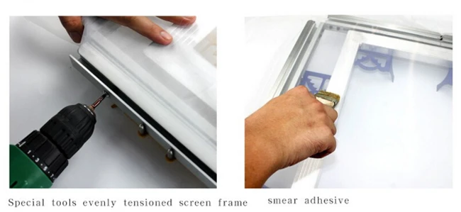 Tensioning Screen Frame Portable Quality Aluminum Screen Frame Stretcher Stretch