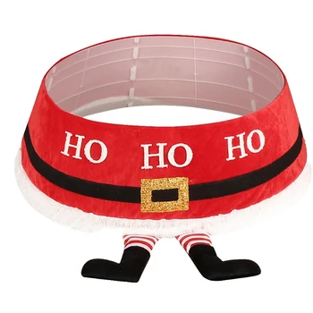 

Pretty Christmas Tree Skirt Christmas Tree Decorative Apron Party Adornment