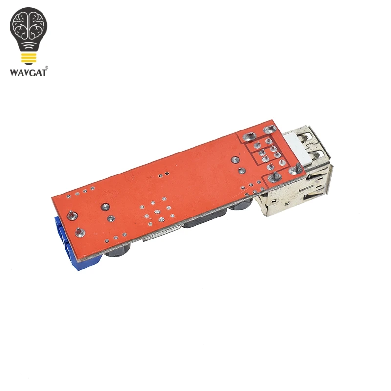 С источником питания от постоянного тока, 6 V-40 V до 5V 3A двойной USB зарядка DC-DC понижающий преобразователь модуль для автомобиля, мотоцикла, Зарядное устройство LM2596 двойной два порта USB