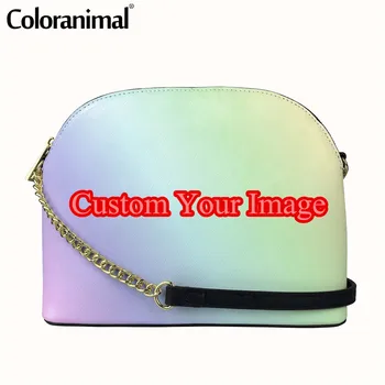 

Customize Your Image Handbag Women Casual Leather Crossbody Bag Lady Shoulder Bag Sling Bag With Zipper Mini Tote Messenger Bag