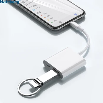 

OTG Adapter for iPhone iPad 11 Pro X 8 USB Camera Adapter with Charging Port OTG Cable for USB Flash Drive Card Reader Keyboad