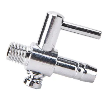 

1PC Stainless Steel Thread Aquarium Air Flow Distributor Lever Control Valve