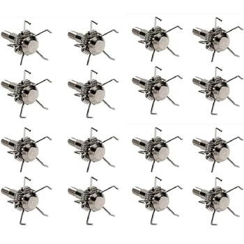 

16Pcs Archery Judo Broadheads Points Tips Point Steel Arrowheads for Hunting Small Games