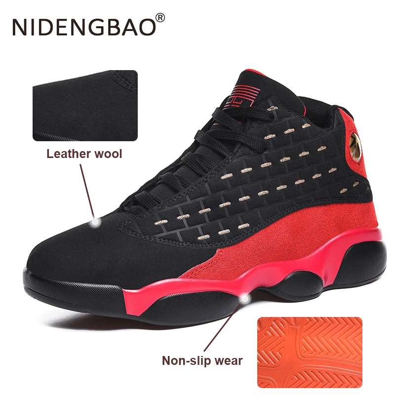 Outdoor Men's Basketball Shoes couple Breathable sport Sneakers women men High Top Athletic Shoes male Training Sneakers
