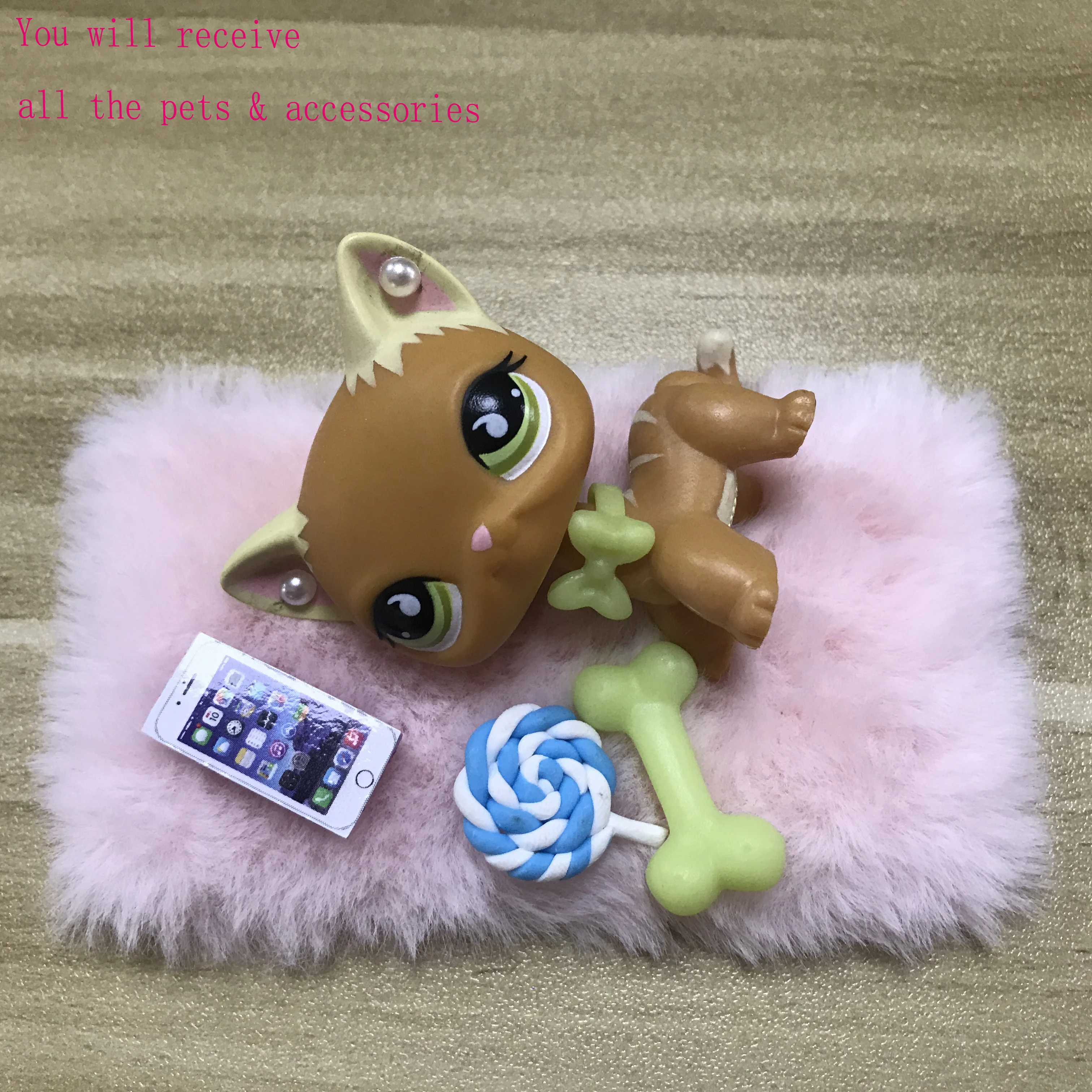 Pet Shop Accessories, Accessories 1 Set (5pcs) Best Gift for Your Kids