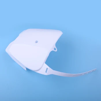 

DWCX White Front Number Plate Fender Cover Body Fairing Plastic fit for Honda CRF100 CRF80 CRF70 CRF 70 80 100 Dirt Pit Bike