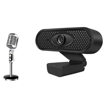 

USB Network HD Camera 1080P High Performance Optical Lens Noise Reduction Call HD Quality Manual Focus Free Drive